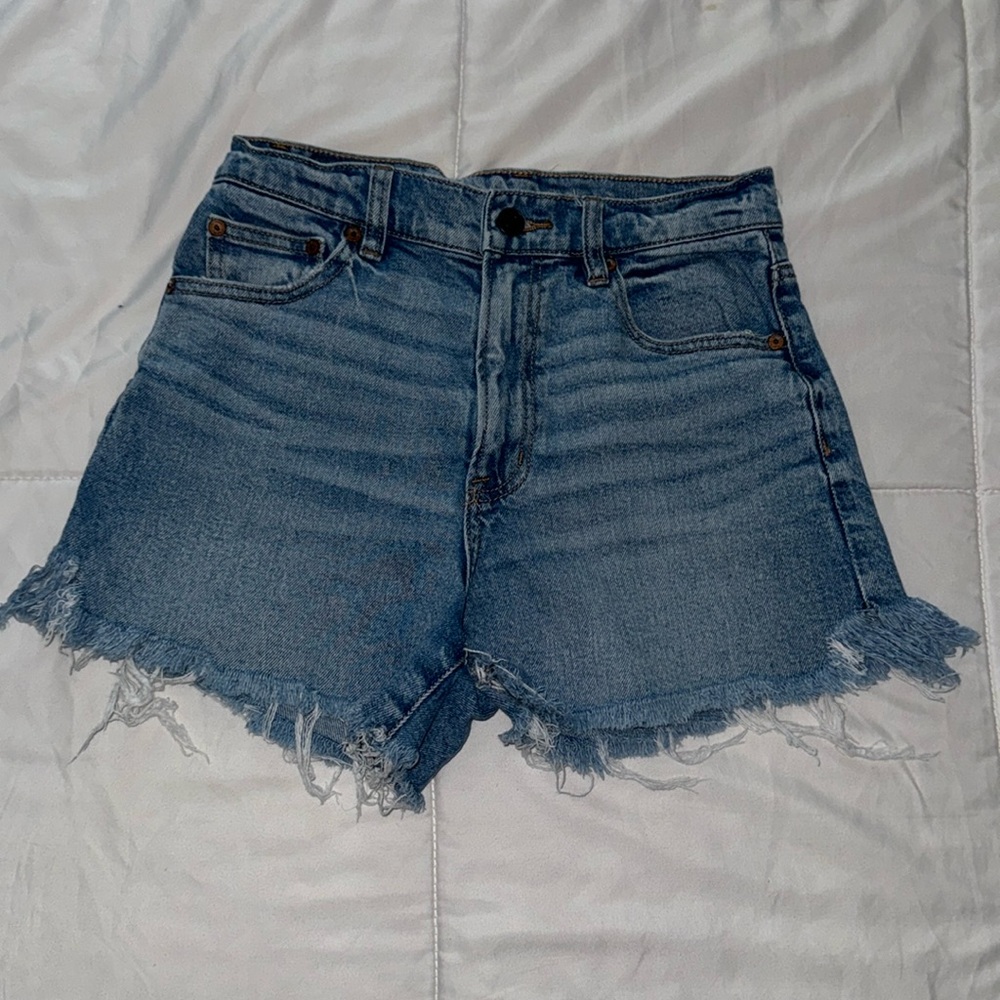 American Eagle Stretch High Waist denim shorts